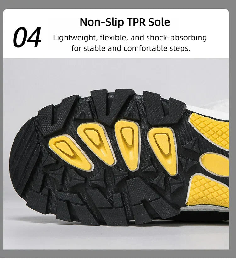 SnowGuard™ Winter Snow Boots – Waterproof, Thermal & Anti-Slip