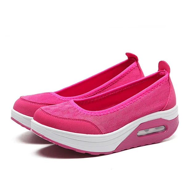 🌸🎉 Trendy Must-Have! Only a Few Left! ✨🥿💫Women's Daily Comfortable Breathable Shockproof Arch Support Orthopedic Slip-on Sneakers