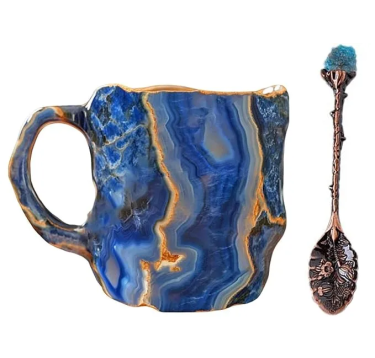 🎁 Last day 50% OFF -2024 New Mineral Crystal Coffee Mugs