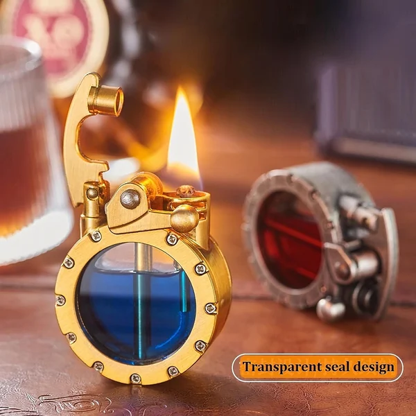 🔥Hot Sale-50% OFF🔥💖🎁Vintage Transparent Kerosene Lighter