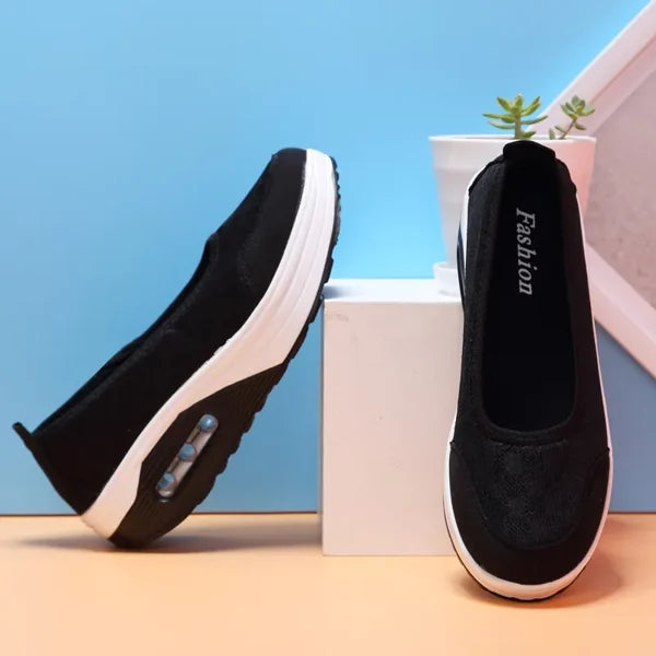 🌸🎉 Trendy Must-Have! Only a Few Left! ✨🥿💫Women's Daily Comfortable Breathable Shockproof Arch Support Orthopedic Slip-on Sneakers