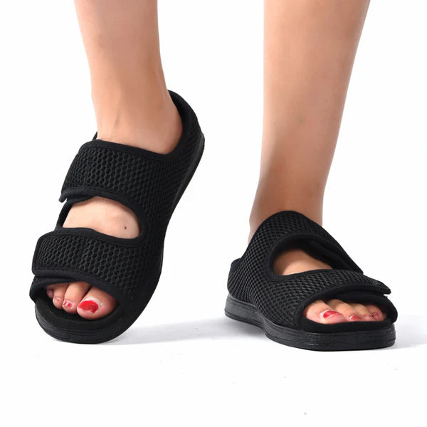 Nanccy Wide Diabetic Shoes For Swollen Feet