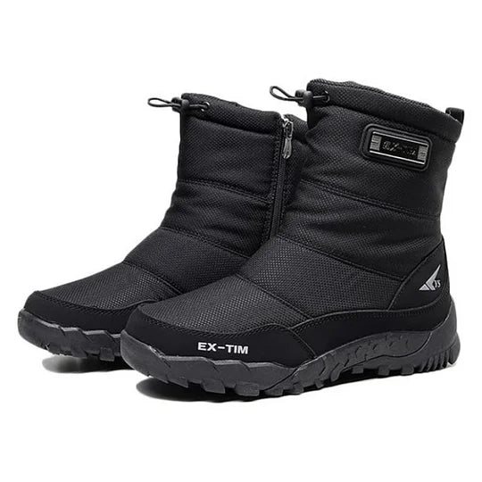 (⏰Limited Time Discount 50% off) Men's Orthopedic Ankle Support Snow Boots Waterproof Warm&Light Hiking Boots