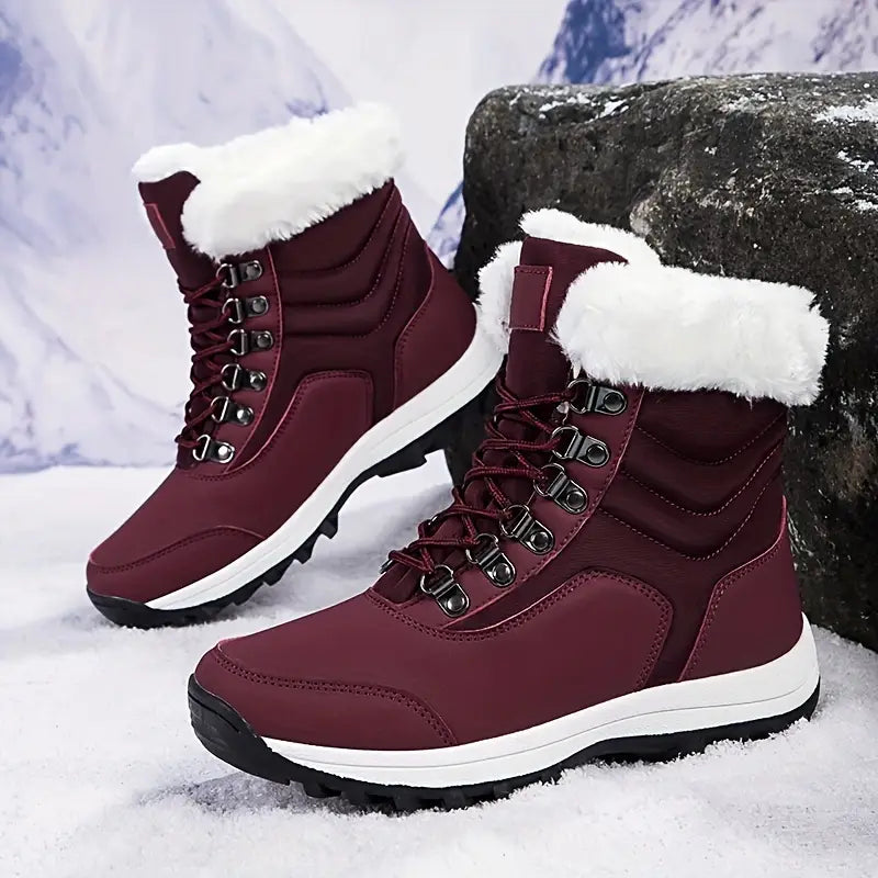 🔥Last Day Promotion 45% OFF🔥Women's Winter Fashionable Fleece-Lined Snow Boots