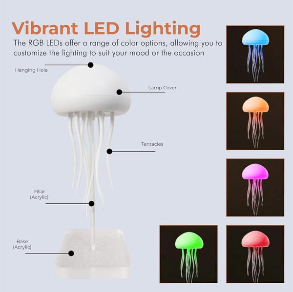 Floating Jellyfish Lamp