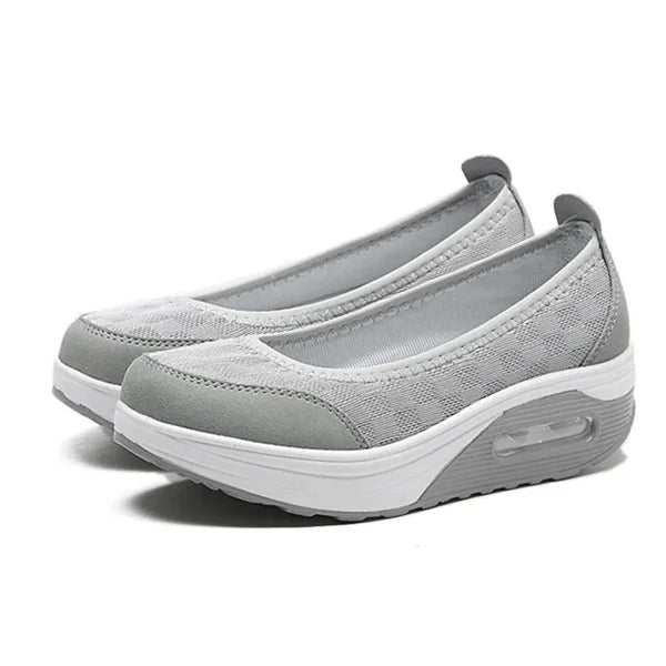 🌸🎉 Trendy Must-Have! Only a Few Left! ✨🥿💫Women's Daily Comfortable Breathable Shockproof Arch Support Orthopedic Slip-on Sneakers