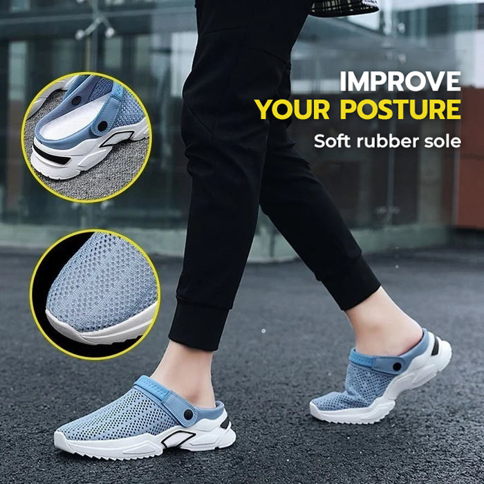 🔥Last Day 50% OFF🔥 Men’s Orthopedic Hollow-out Summer Sandals