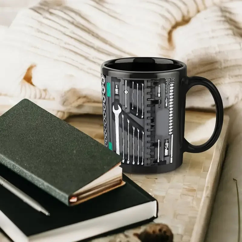 Unique 3D Mechanic Toolbox Set Coffee Mug