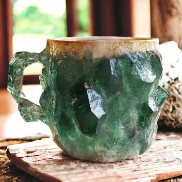 🎁 Last day 50% OFF -2024 New Mineral Crystal Coffee Mugs