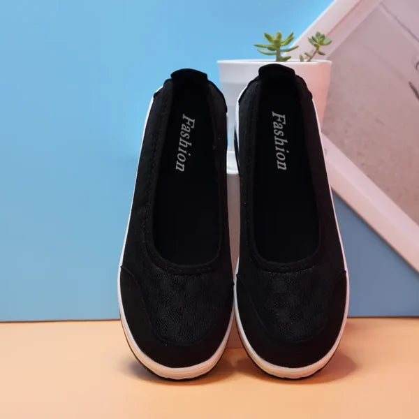 🌸🎉 Trendy Must-Have! Only a Few Left! ✨🥿💫Women's Daily Comfortable Breathable Shockproof Arch Support Orthopedic Slip-on Sneakers