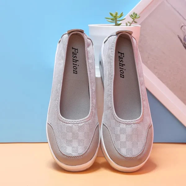 🌸🎉 Trendy Must-Have! Only a Few Left! ✨🥿💫Women's Daily Comfortable Breathable Shockproof Arch Support Orthopedic Slip-on Sneakers