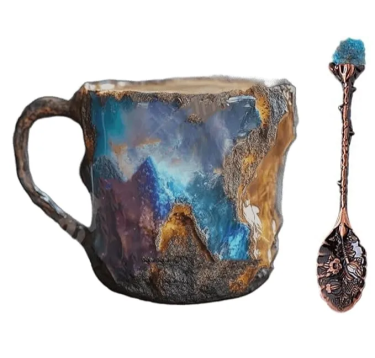 🎁 Last day 50% OFF -2024 New Mineral Crystal Coffee Mugs