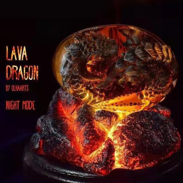 🐉Lava Dragon Egg-Perfect gift for dragon lovers🐉