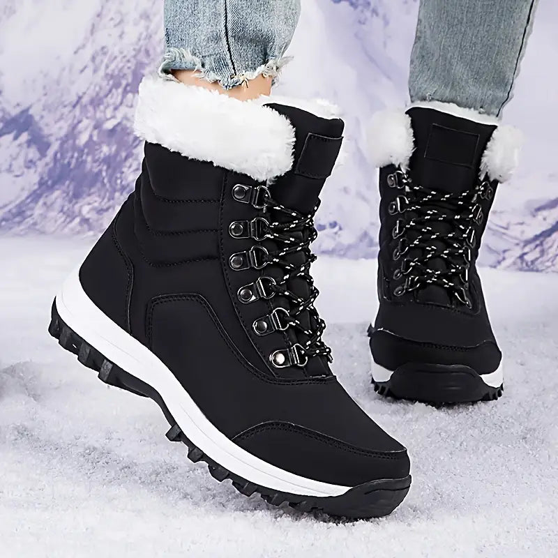 🔥Last Day Promotion 45% OFF🔥Women's Winter Fashionable Fleece-Lined Snow Boots