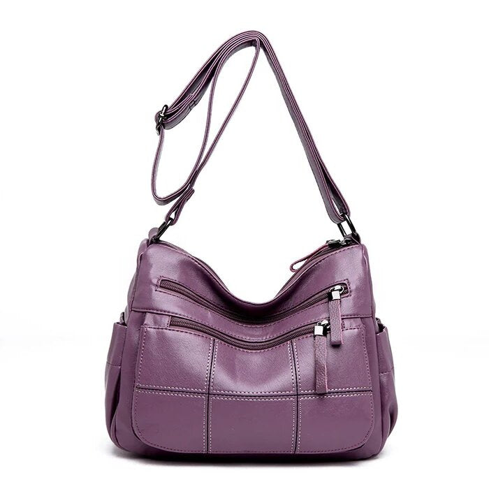 Fashion Soft Leather All-matched Single-shoulder Bags