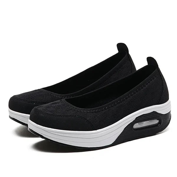 🌸🎉 Trendy Must-Have! Only a Few Left! ✨🥿💫Women's Daily Comfortable Breathable Shockproof Arch Support Orthopedic Slip-on Sneakers