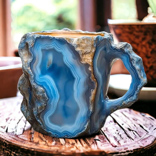 🎁 Last day 50% OFF -2024 New Mineral Crystal Coffee Mugs