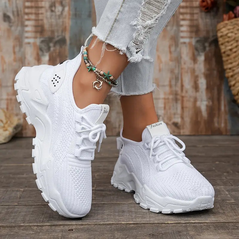 🔥Last Day 45% OFF - Women's Comfortable Sneakers, Breathable Walking Shoes for All Season