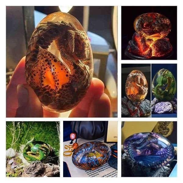 🐉Lava Dragon Egg-Perfect gift for dragon lovers🐉