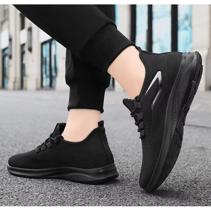 Men's Orthopedic Slip-On Walking Shoes, Comfort Lightweight Breathable Sneakers