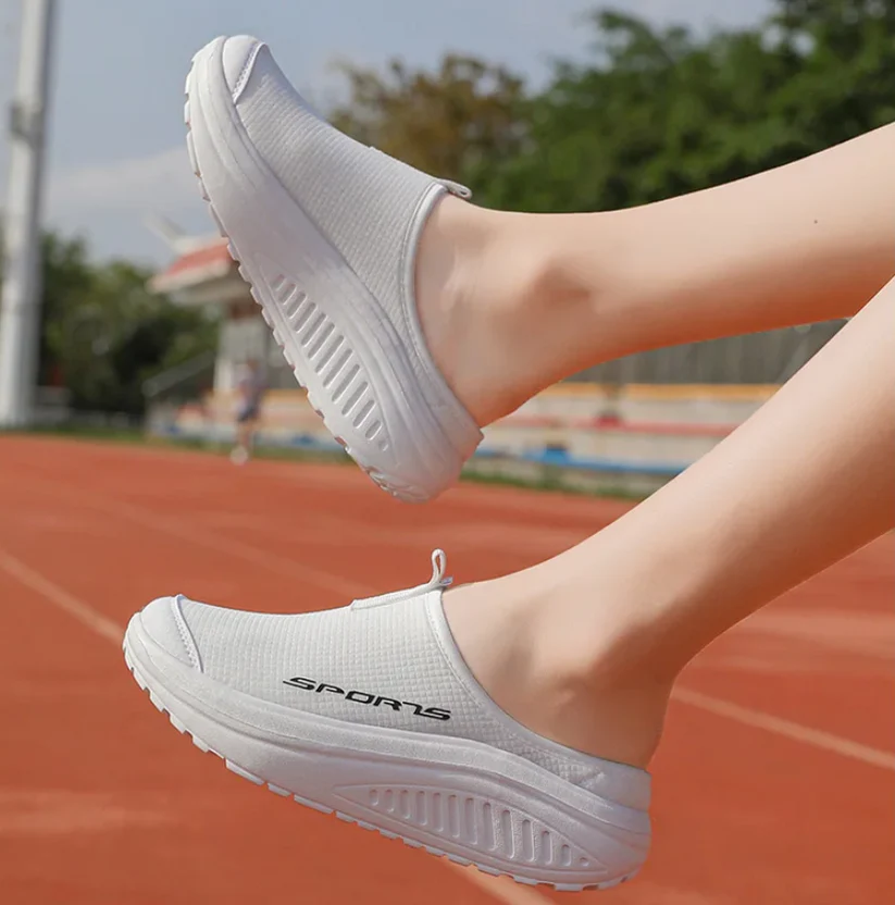 ❤️Summer Promotion 45% Off❤️ Breathable Non-Slip Mule Sneakers for Women – Lightweight Comfort with Arch Support
