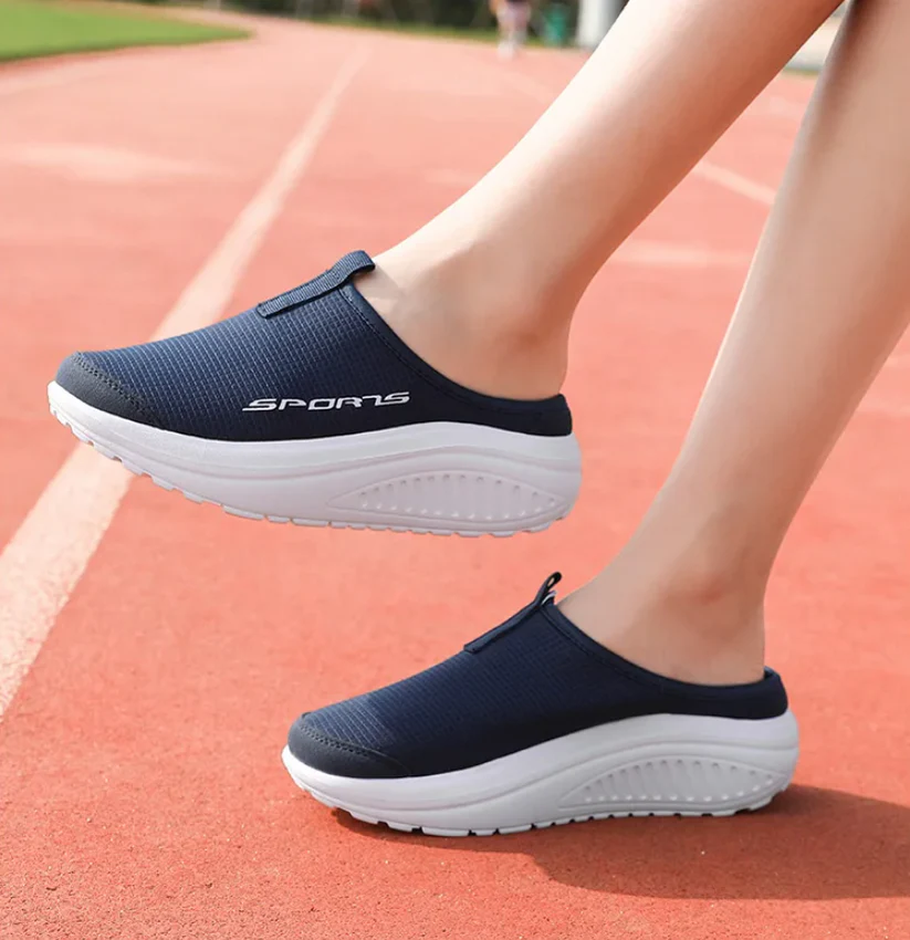 ❤️Summer Promotion 45% Off❤️ Breathable Non-Slip Mule Sneakers for Women – Lightweight Comfort with Arch Support