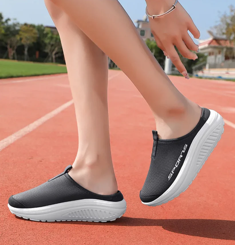 ❤️Summer Promotion 45% Off❤️ Breathable Non-Slip Mule Sneakers for Women – Lightweight Comfort with Arch Support