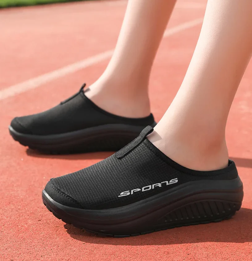 ❤️Summer Promotion 45% Off❤️ Breathable Non-Slip Mule Sneakers for Women – Lightweight Comfort with Arch Support