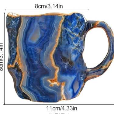 🎁 Last day 50% OFF -2024 New Mineral Crystal Coffee Mugs