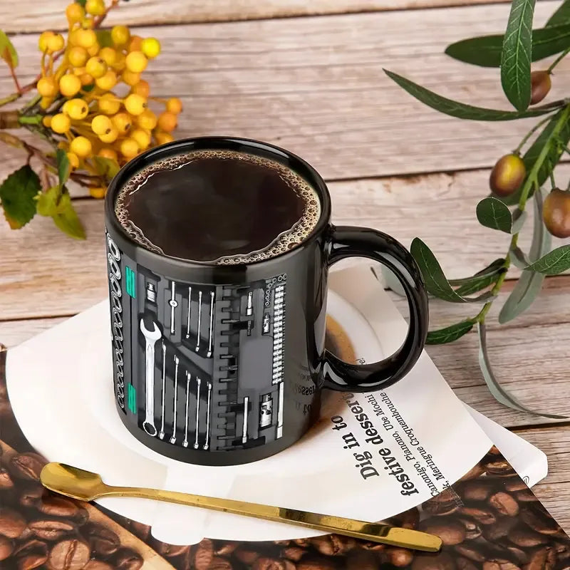 Unique 3D Mechanic Toolbox Set Coffee Mug