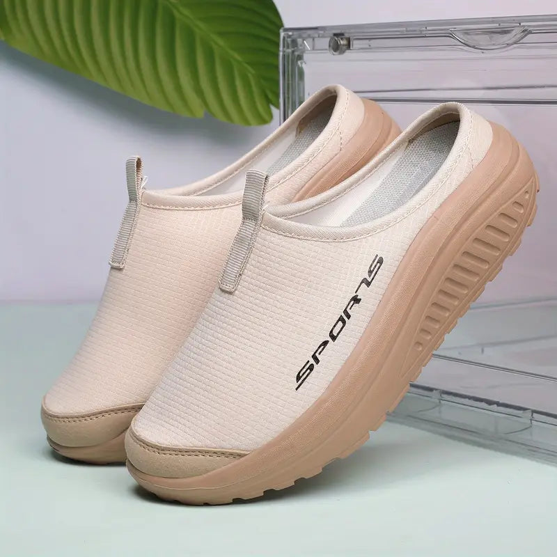 ❤️Summer Promotion 45% Off❤️ Breathable Non-Slip Mule Sneakers for Women – Lightweight Comfort with Arch Support