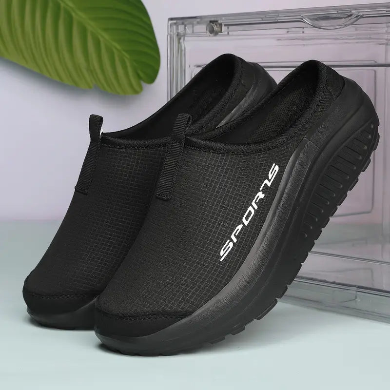❤️Summer Promotion 45% Off❤️ Breathable Non-Slip Mule Sneakers for Women – Lightweight Comfort with Arch Support