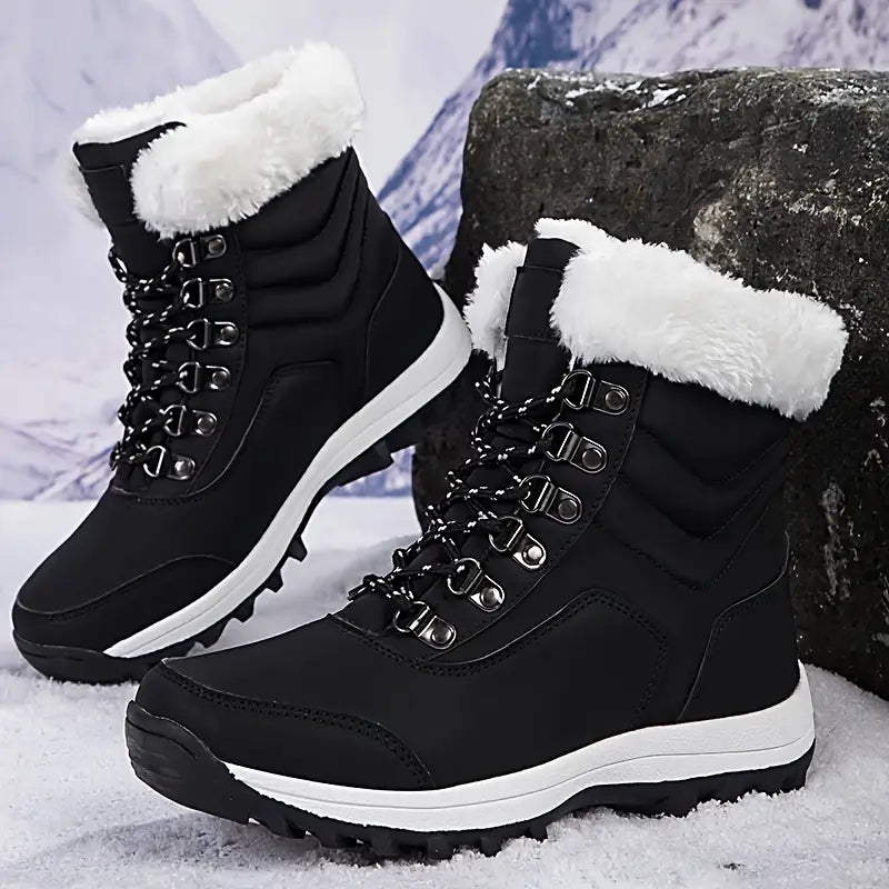 🔥Last Day Promotion 45% OFF🔥Women's Winter Fashionable Fleece-Lined Snow Boots