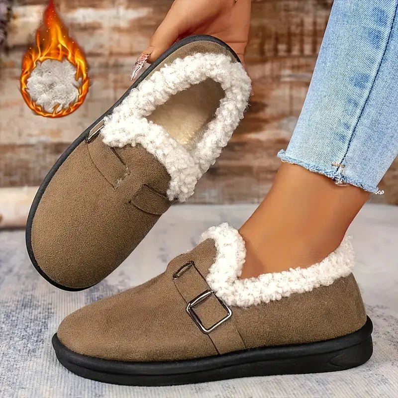 CozyStep™ Plush Winter Loafers – Warmth & Orthopedic Comfort