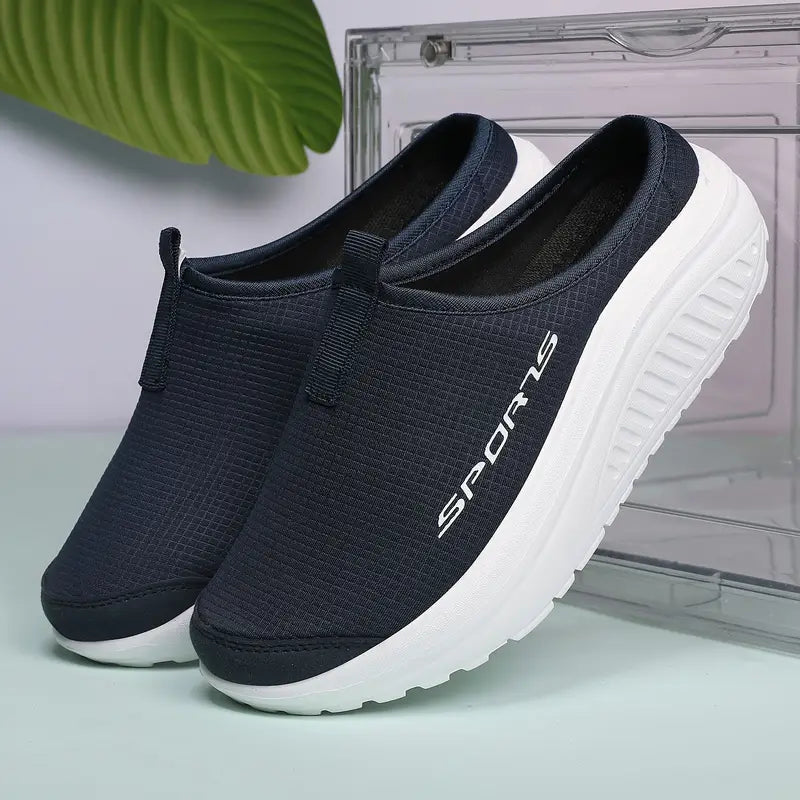 ❤️Summer Promotion 45% Off❤️ Breathable Non-Slip Mule Sneakers for Women – Lightweight Comfort with Arch Support