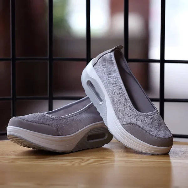 🌸🎉 Trendy Must-Have! Only a Few Left! ✨🥿💫Women's Daily Comfortable Breathable Shockproof Arch Support Orthopedic Slip-on Sneakers