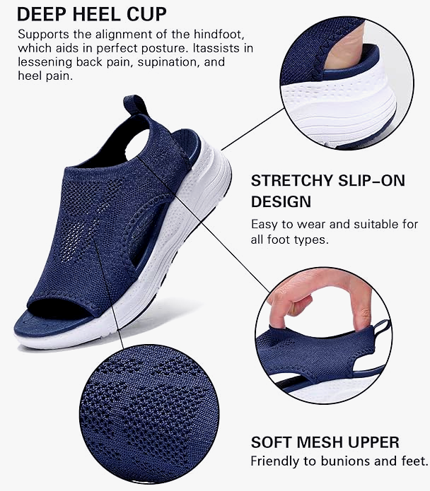 🔥 Summer Sale 45% OFF 🌞 CloudStep™ Sporty Arch Support Sandals for All-Day Comfort