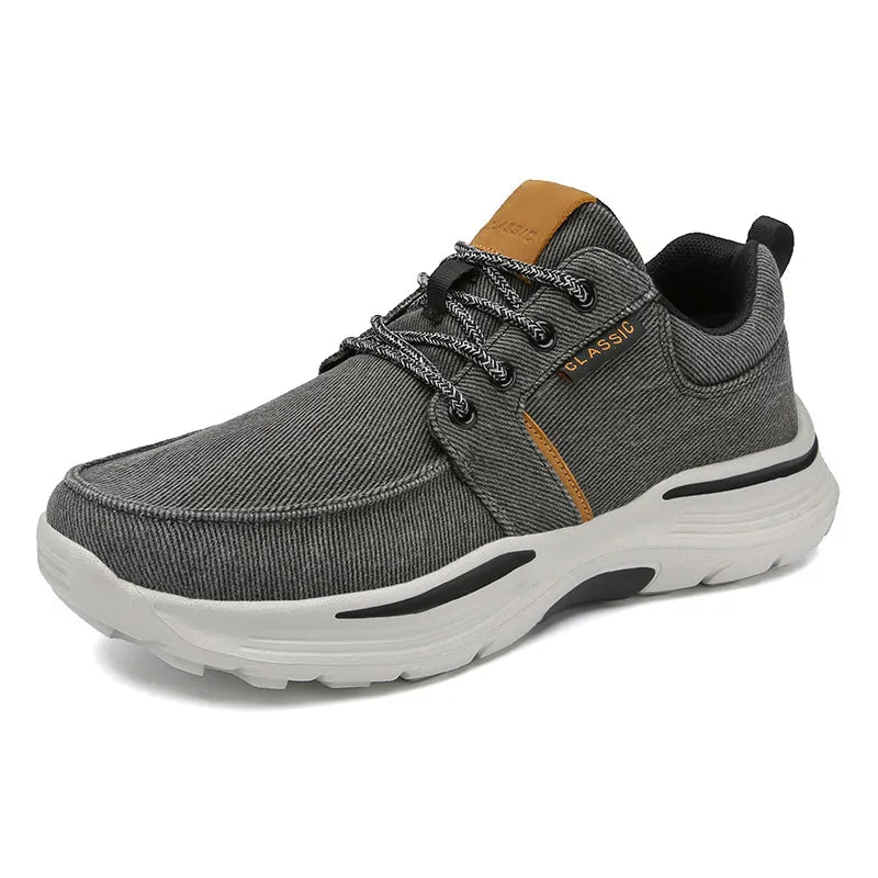 Orthopedic Casual Walking Shoes for Men - Comfortable Breathable with Arch Support, Shock Absorption, and Anti-slip Features