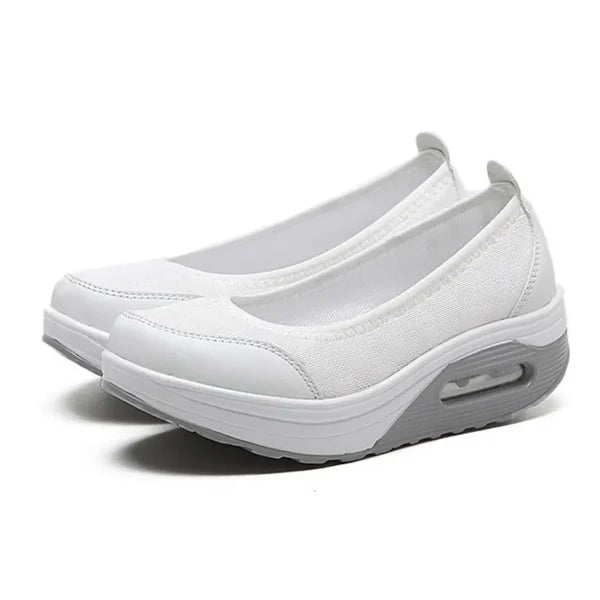 🌸🎉 Trendy Must-Have! Only a Few Left! ✨🥿💫Women's Daily Comfortable Breathable Shockproof Arch Support Orthopedic Slip-on Sneakers