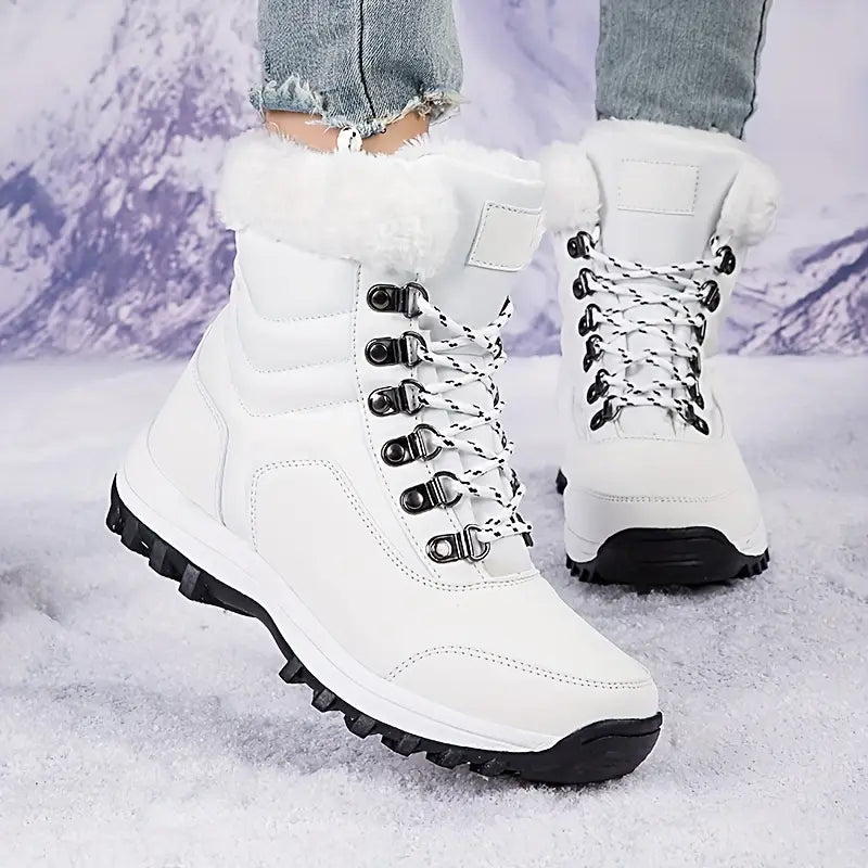 🔥Last Day Promotion 45% OFF🔥Women's Winter Fashionable Fleece-Lined Snow Boots