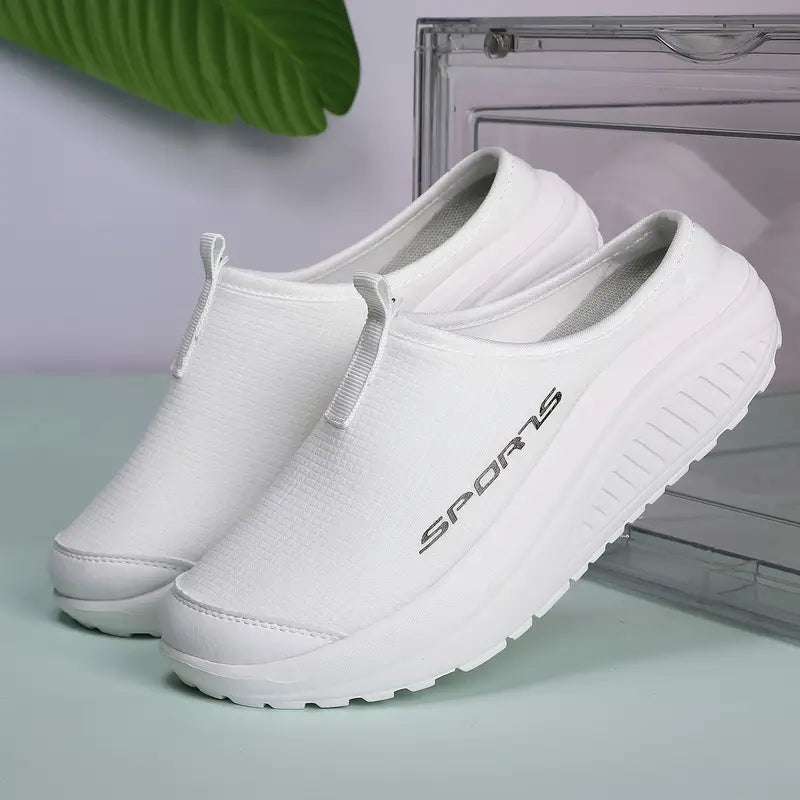 ❤️Summer Promotion 45% Off❤️ Breathable Non-Slip Mule Sneakers for Women – Lightweight Comfort with Arch Support