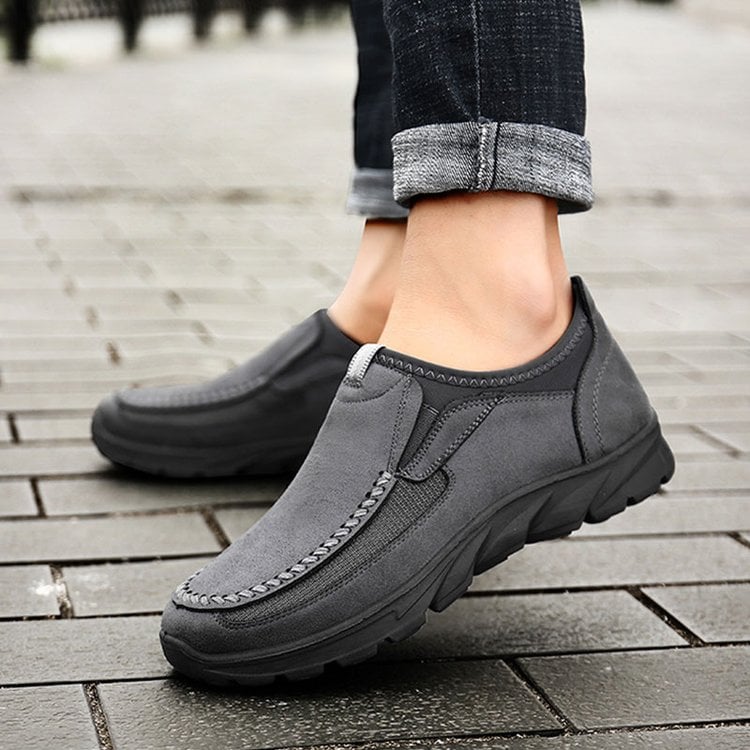 Men's Casual Breathable Loafers, Orthopedic Slip-on Shoes