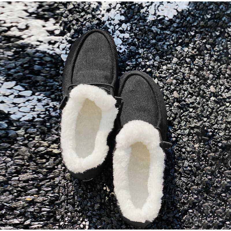 Women Winter Warm Fur Lining Ankle Boots